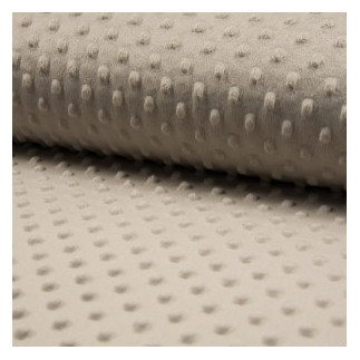 Minky - embossed dots sand