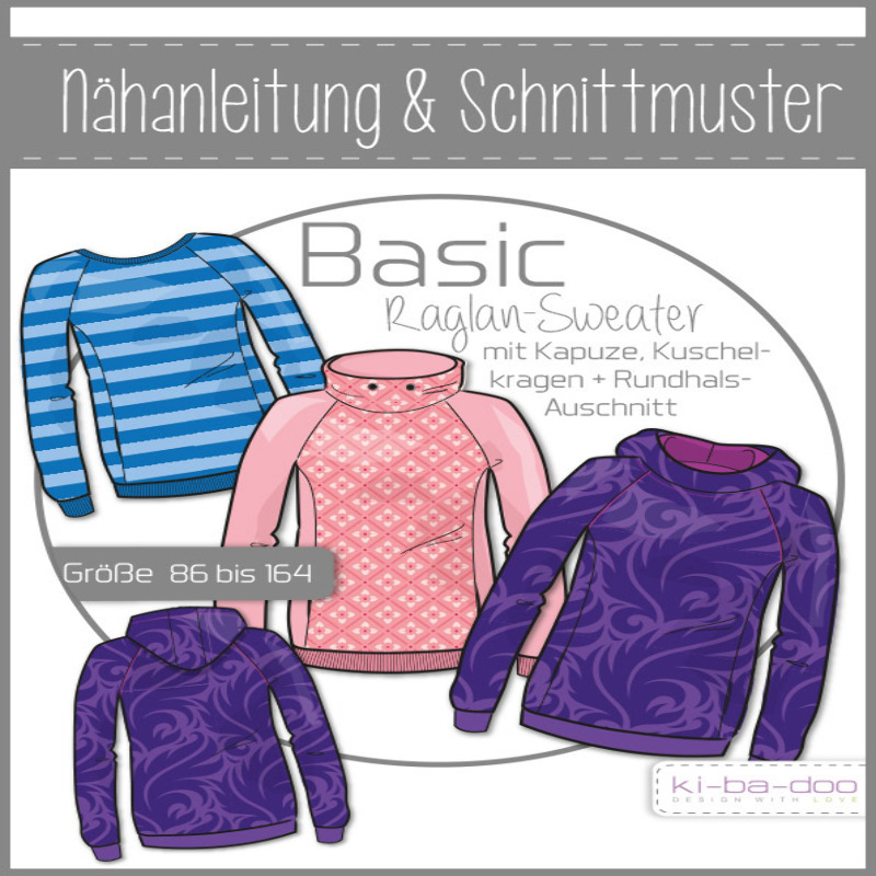 sweat raglan basique Ki-Ba-Doo pour enfants
