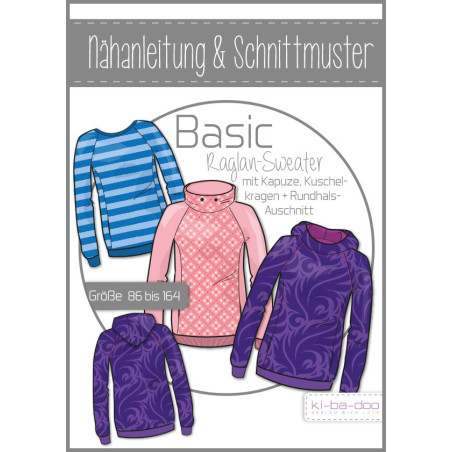 Pull raglan basique Ki-Ba-Doo pour enfants