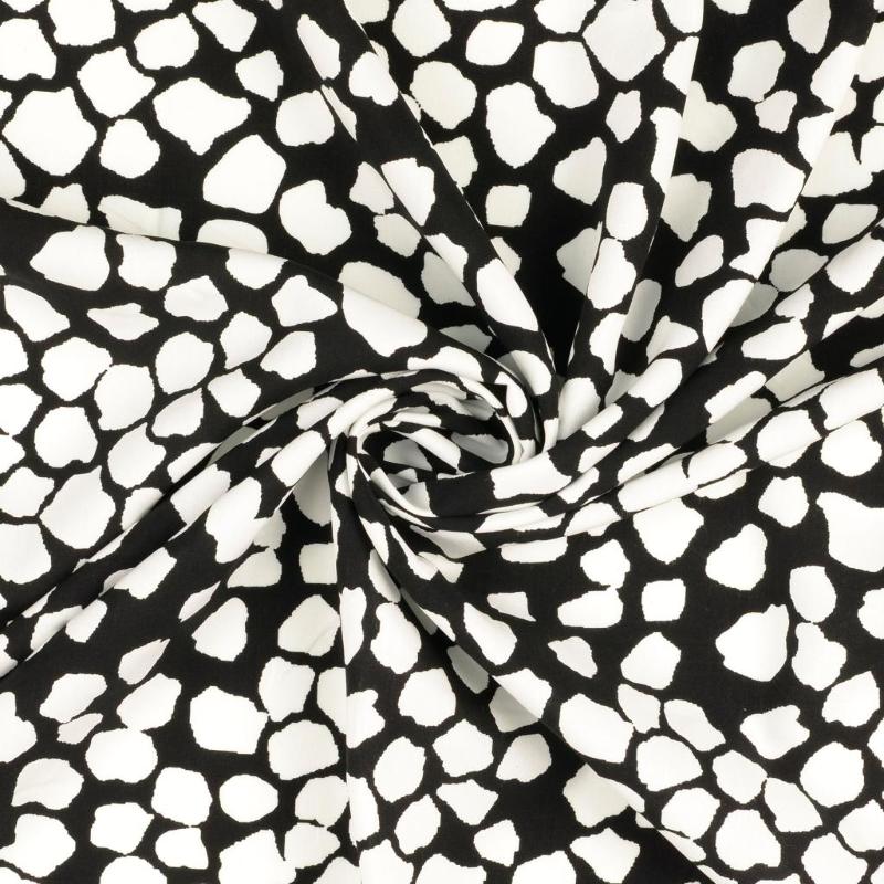 viscose - Pierres noires