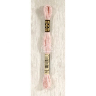 Embroidery thread - DMC Mouliné - 0225 pink