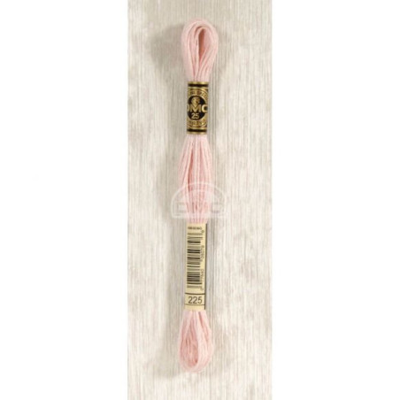 Embroidery thread - DMC Mouliné - 0225 pink