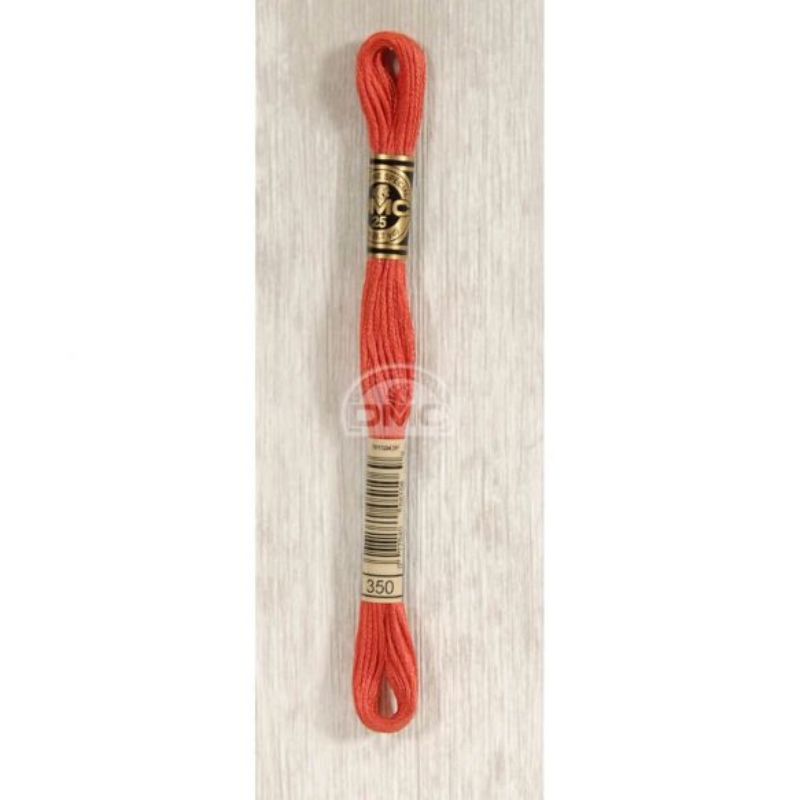 Embroidery thread - DMC Mouliné - 0350 light red