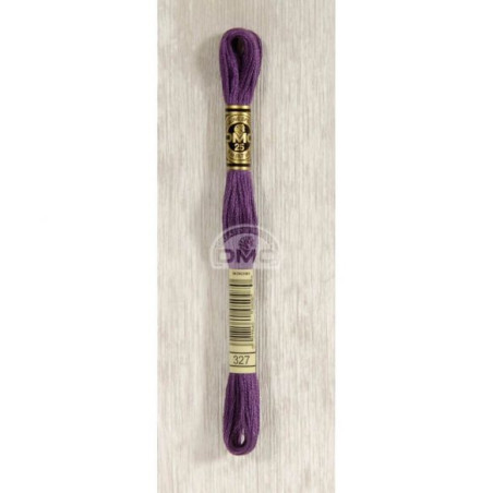 Embroidery thread - DMC Mouliné - 0327 eggplant