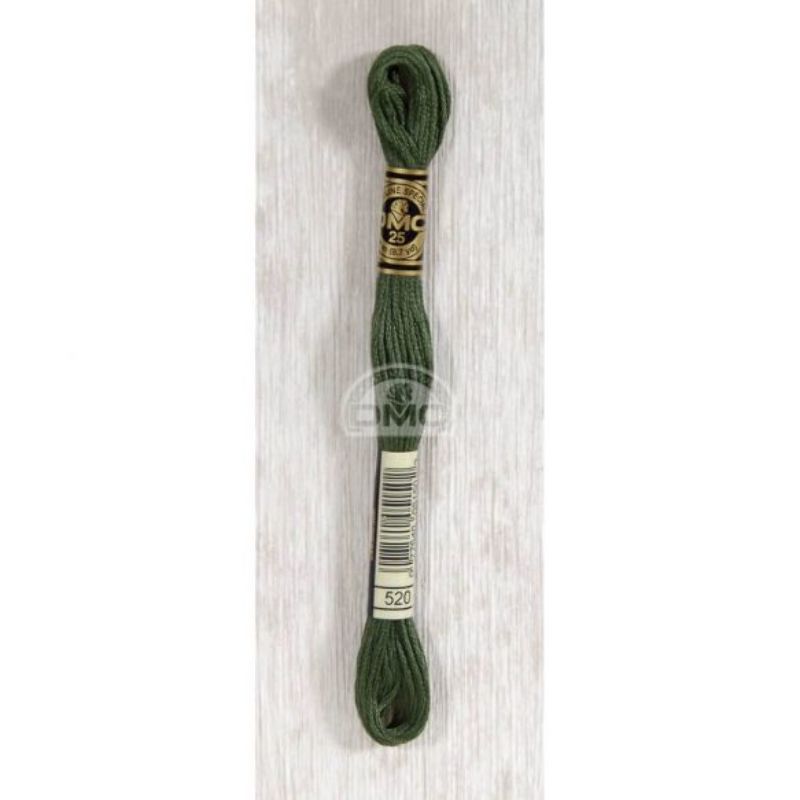 Embroidery thread - DMC Mouliné - 0520 fir green