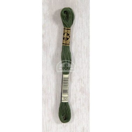 Embroidery thread - DMC Mouliné - 0520 fir green