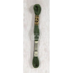 Embroidery thread - DMC Mouliné - 0520 fir green