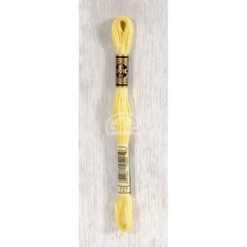 Embroidery thread - DMC Mouliné - 0727 light yellow