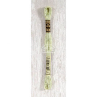 Fil à broder - DMC Mouliné - 0772 vert pastel