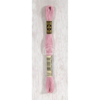 Embroidery thread - DMC Mouliné - 3354 dark pink