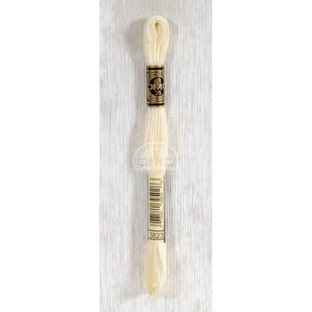 Embroidery thread - DMC Mouliné - 3823 vanilla