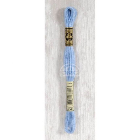 Embroidery thread - DMC Mouliné - 3840 sky blue
