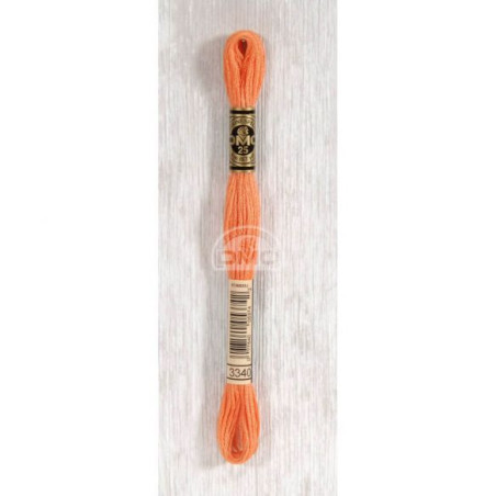 Embroidery thread - DMC Mouliné - 3340 light orange