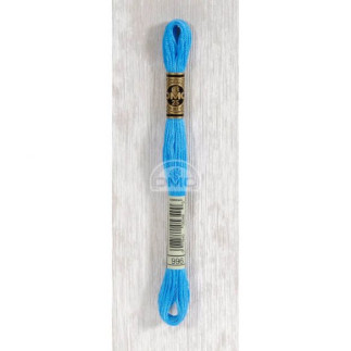 Embroidery thread - DMC Mouliné - 0996 dark turquoise