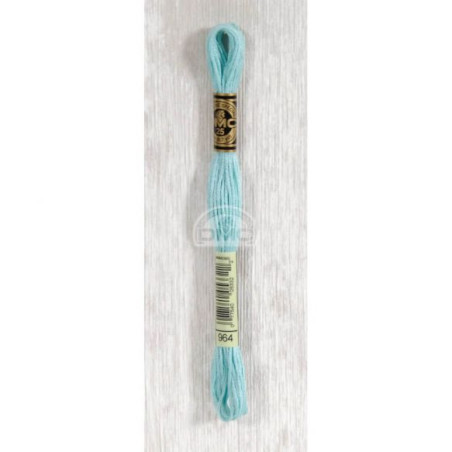 Embroidery thread - DMC Mouliné - 0964 mint