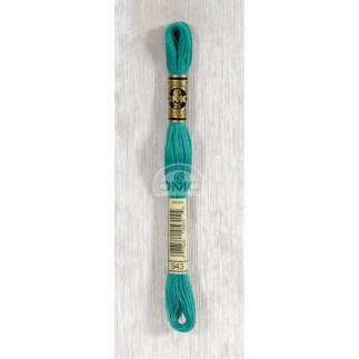 Embroidery thread - DMC Mouliné - 0943 petrol