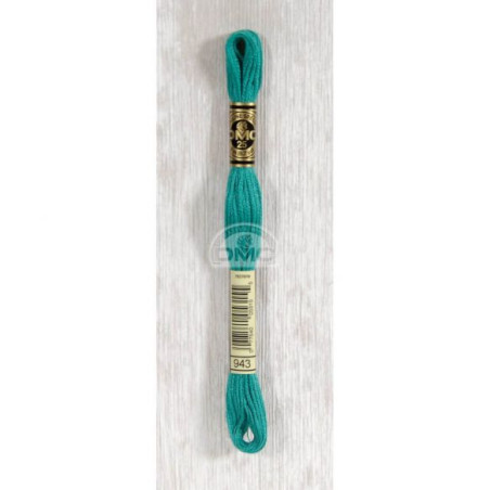 Embroidery thread - DMC Mouliné - 0943 petrol