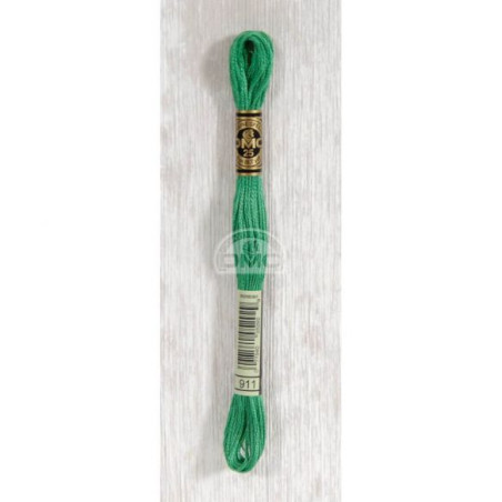Embroidery thread - DMC Mouliné - 0911 green