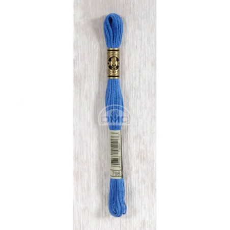 Embroidery thread - DMC Mouliné - 0798 cobalt
