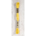 Embroidery thread - DMC Mouliné - 0726 sunny yellow