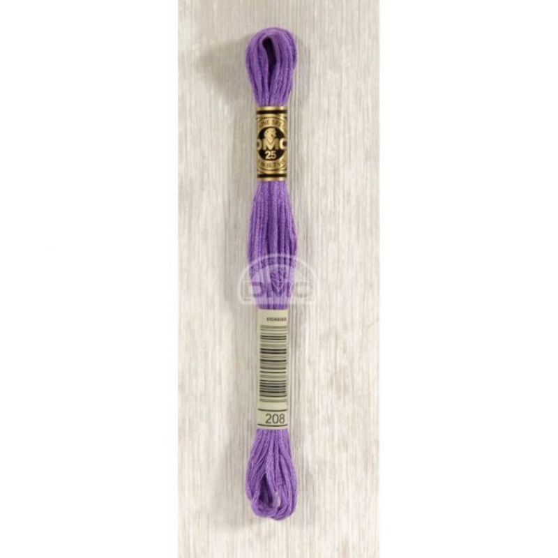 Embroidery thread - DMC Mouliné - 0208 purple