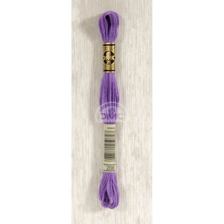 Embroidery thread - DMC Mouliné - 0208 purple