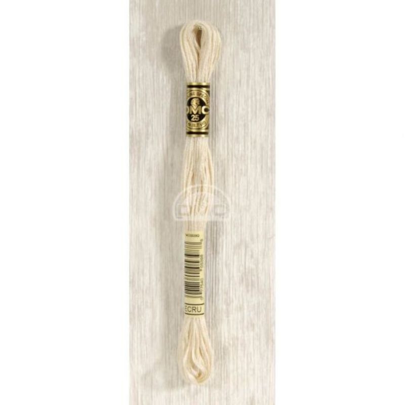 Embroidery thread - DMC Mouliné - ecru