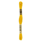 Embroidery thread - DMC Mouliné - 0444 dark yellow Embroidery thread - DMC Mouliné - 0444 dark yellow