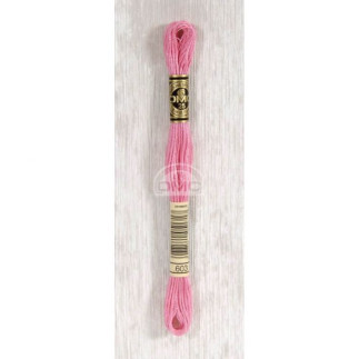 Embroidery thread - DMC Mouliné - 0603 dark pink