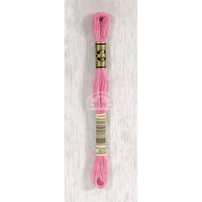 Embroidery thread - DMC Mouliné - 0603 dark pink