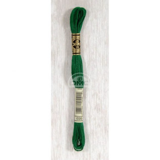Embroidery thread - DMC Mouliné - 0699 green