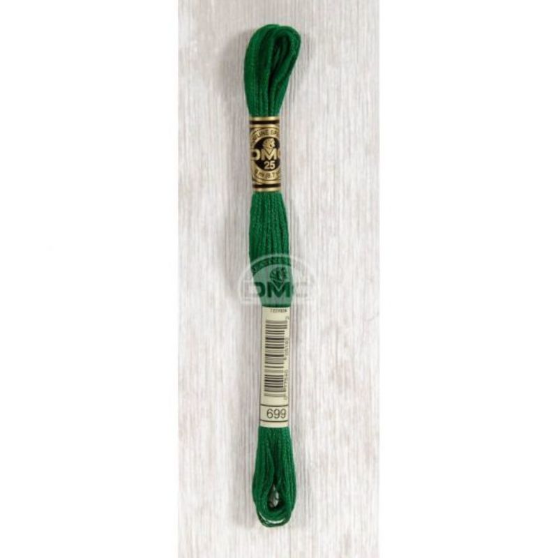 Embroidery thread - DMC Mouliné - 0699 green