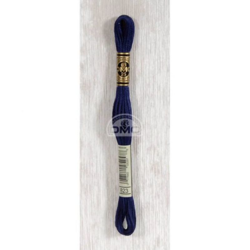 Embroidery thread - DMC Mouliné - 0823 navy