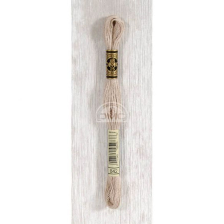 Embroidery thread - DMC Mouliné - 0842 beige