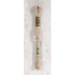 Fil à broder - DMC Mouliné - 0842 beige