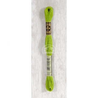 Embroidery thread - DMC Mouliné - 0907 lime