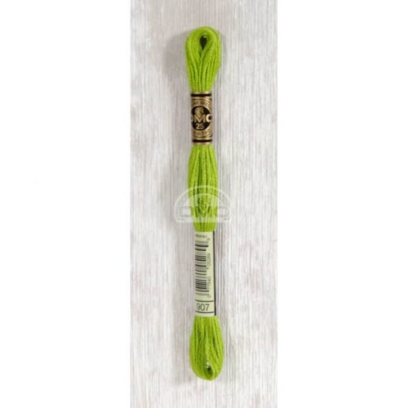 Embroidery thread - DMC Mouliné - 0907 lime