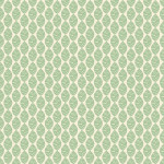 Bio Canvas - Foliage mint auf offwhite