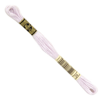 Embroidery thread - DMC Mouliné - 0024 pastel pink
