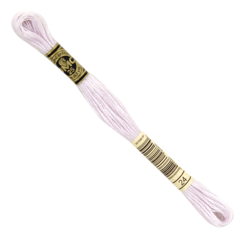 Stickgarn - DMC Mouliné - 0024 rose pastel