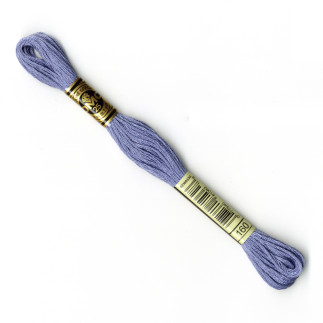 Embroidery thread - DMC Mouliné - 0160 blue-violet