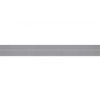 Elastic edging tape silver grey (qt)