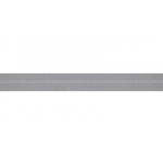 Elastic edging tape silver grey (qt)