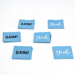 Woven Label - Urmelis Stoffwelt - BÄHM/Yeah blau