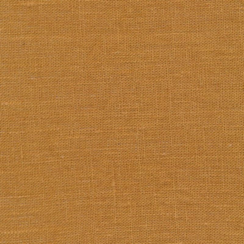 tissu enduite - Acrylique Lin moutarde
