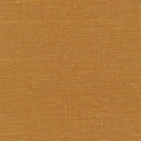 Toile cirée - Acrylique Lin moutarde