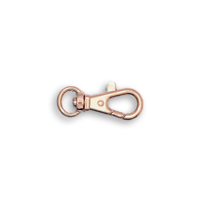 Snap hook 10mm rosegold