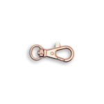 Mousqueton 10 mm or rose