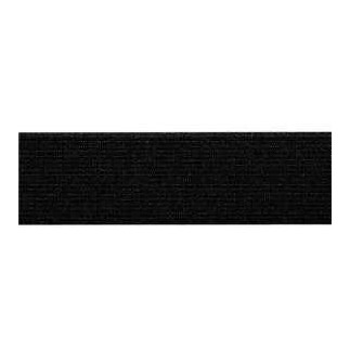 Black elastic band 25mm