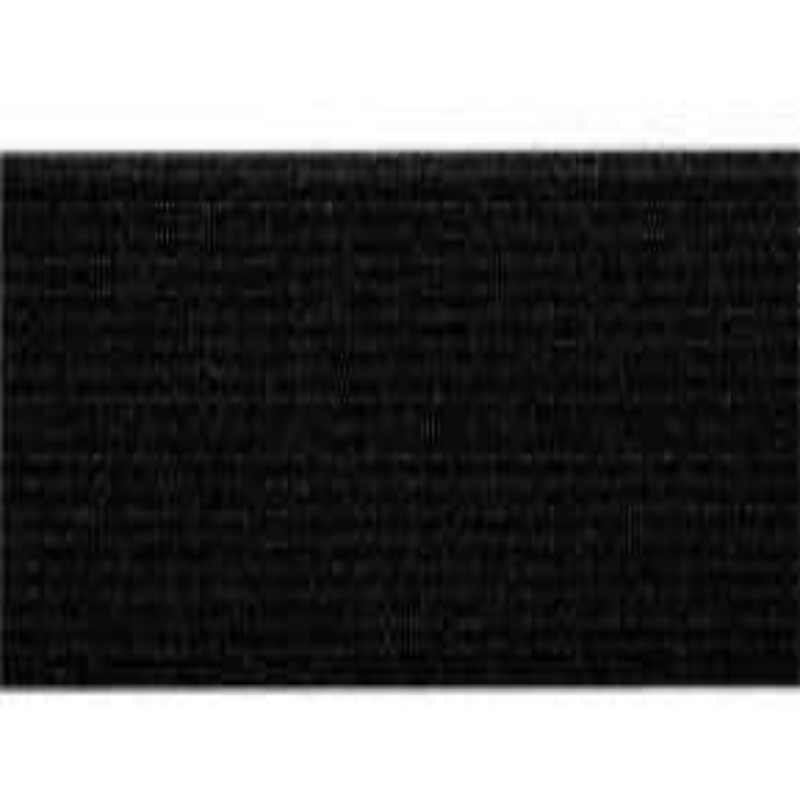 Black elastic band 25mm